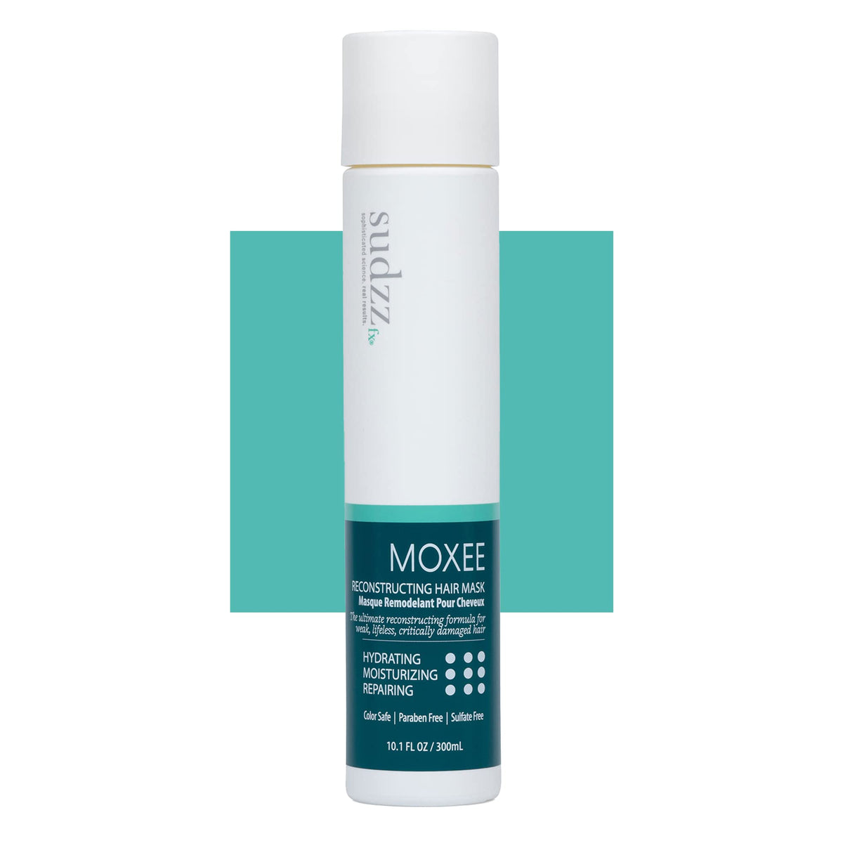 SUDZZFX Moxee Reconstructing: bouteille du masque hydratant pour cheveux secs