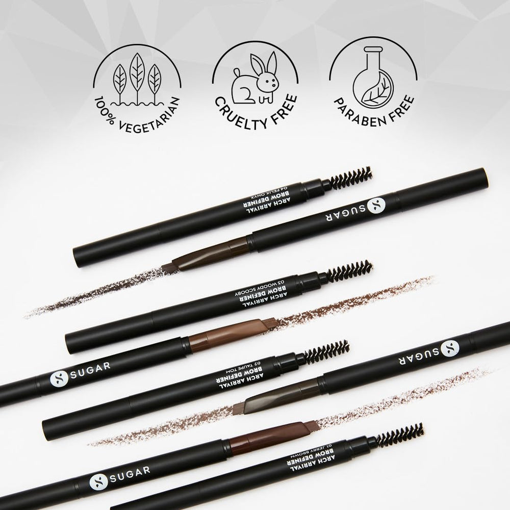 Double embout du Arch Arrival Brow Definer pour précision et retouches