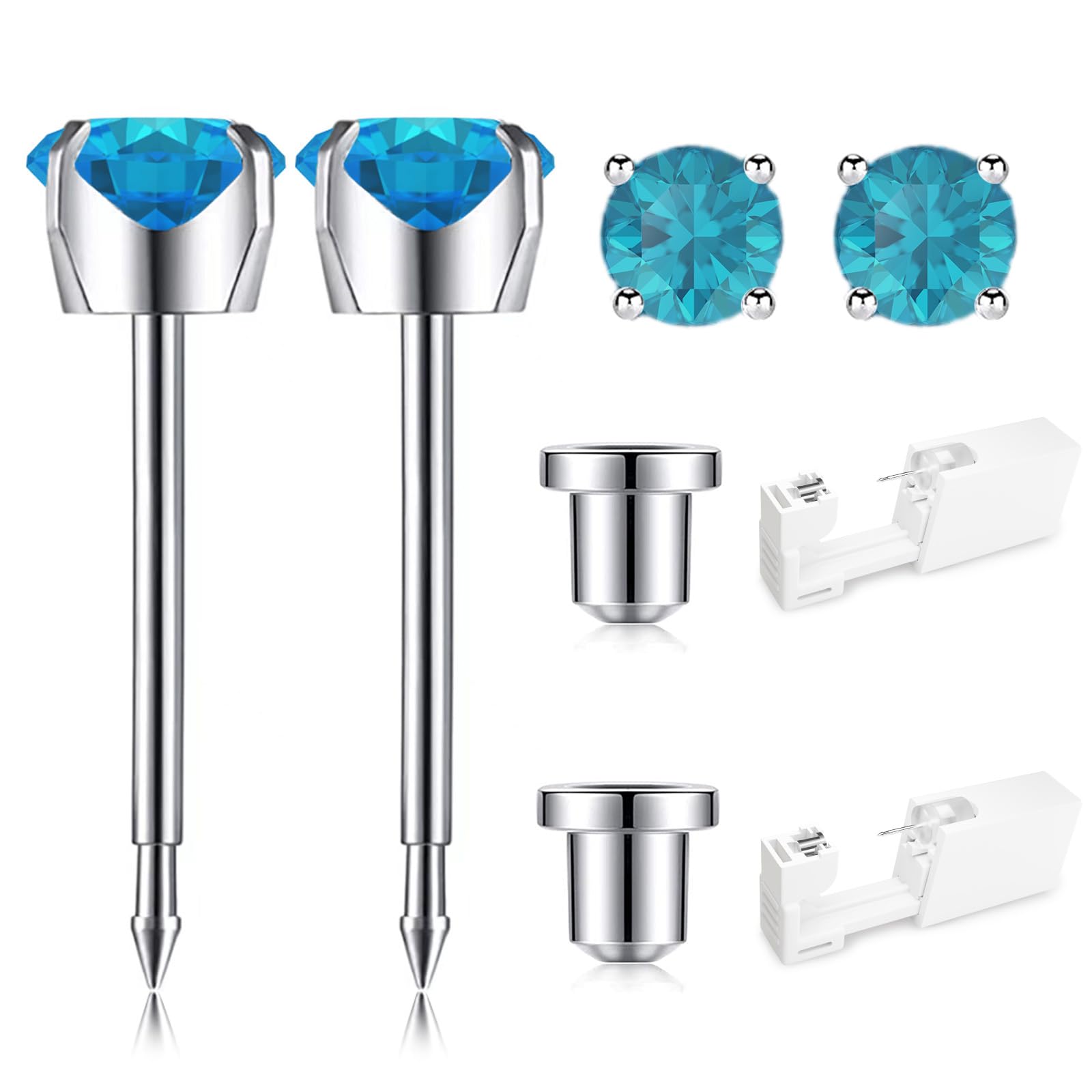 SugarTang kit-percage-oreilles-disposable montre un ensemble hygiénique pour usage domestique.