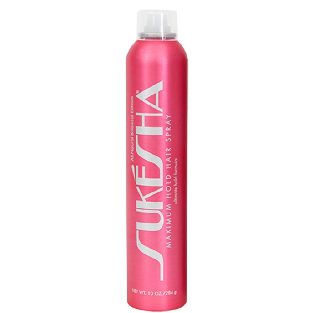Sukesha fixateur capillaire à tenue maximale — bouteille prête à l'emploi pour des coiffures durables.