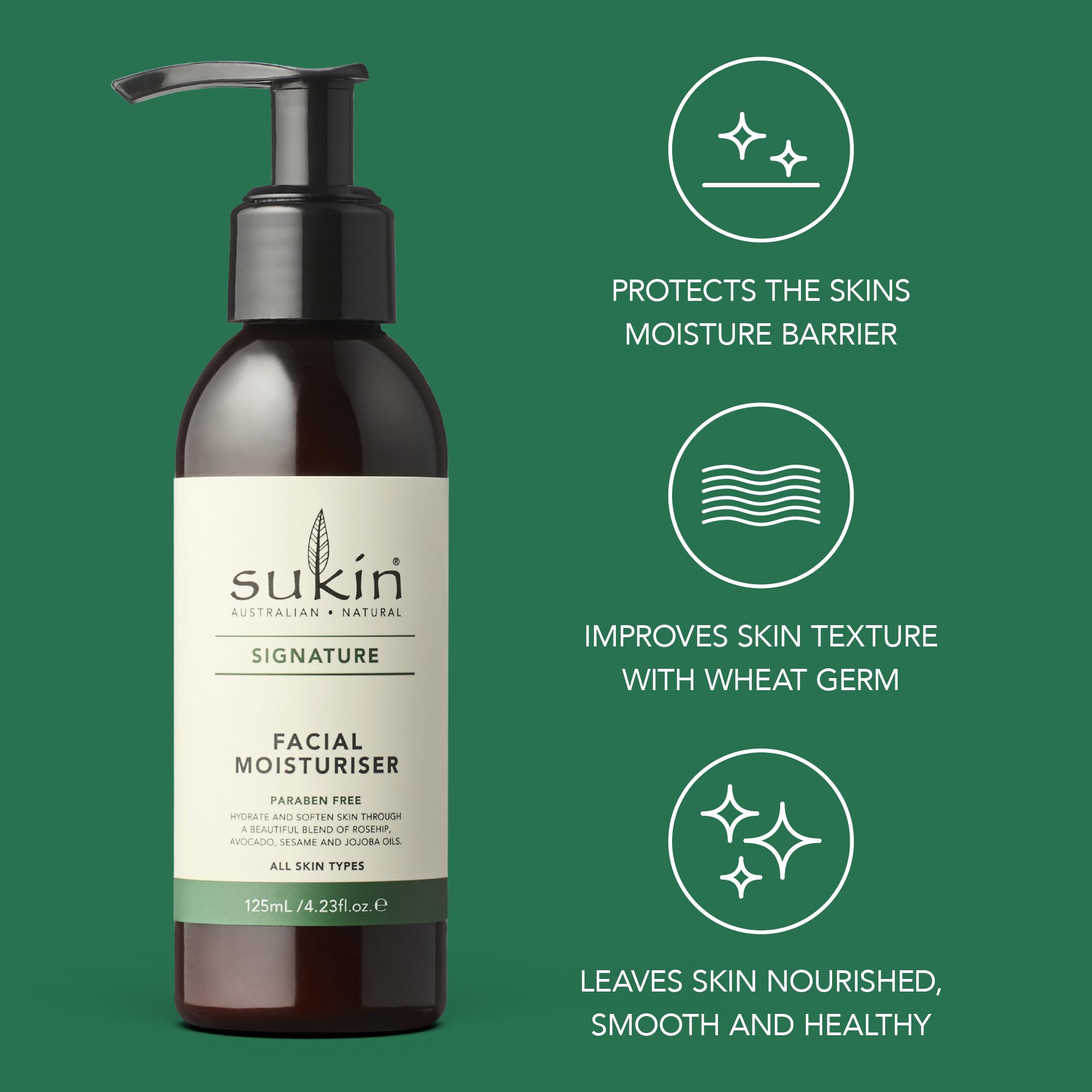 Sukin germe-de-ble-vitamine-e – améliore la texture et la barrière