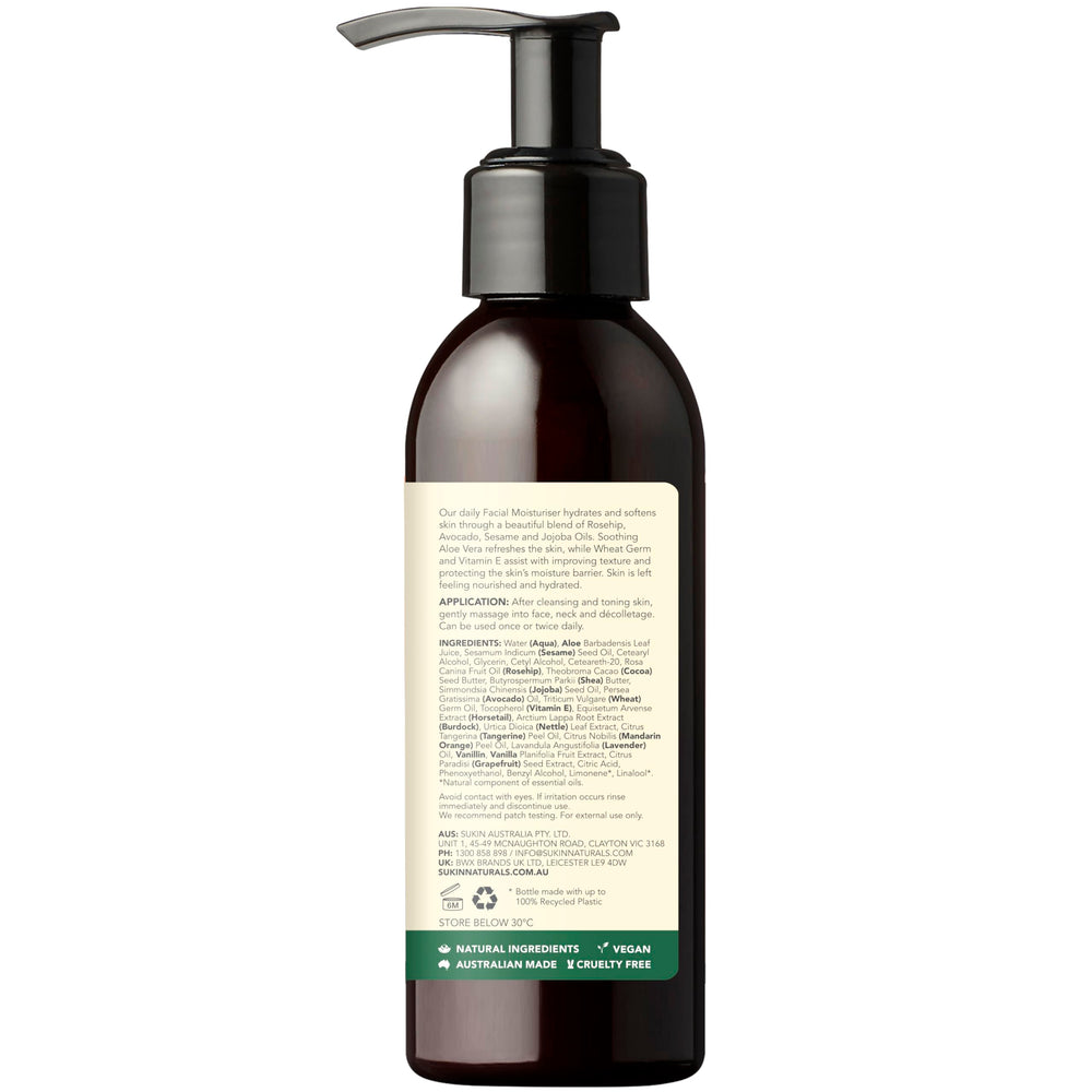 Sukin huile rose-musquée-avocat-jojoba – nourrissage en profondeur