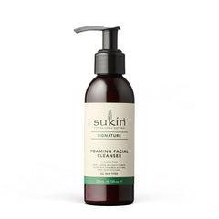 Sukin nettoyant visage mousse avec pompe purifie et apaise la peau
