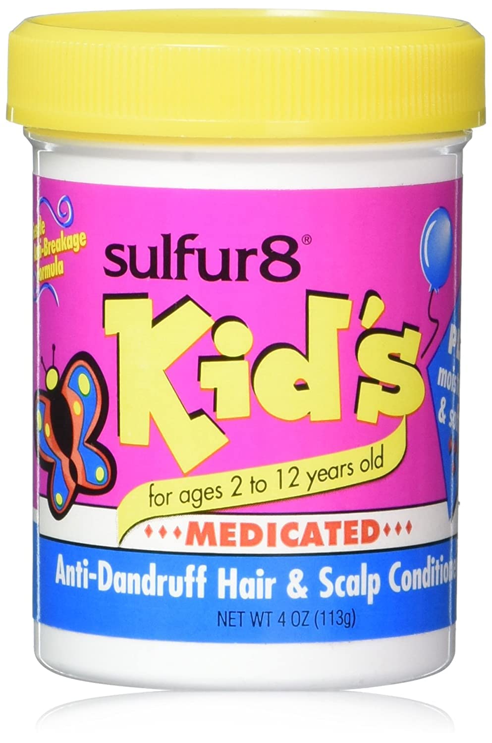 Sulfur 8 conditionneur enfant bouteille : démêlage facile et douceur durable.