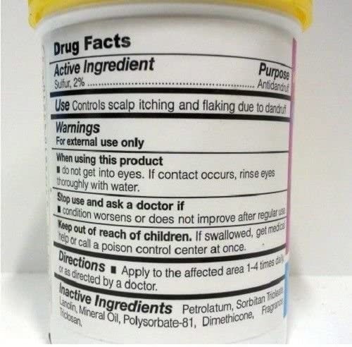 Texture crème du conditionneur Sulfur 8 apportant douceur et hydratation.