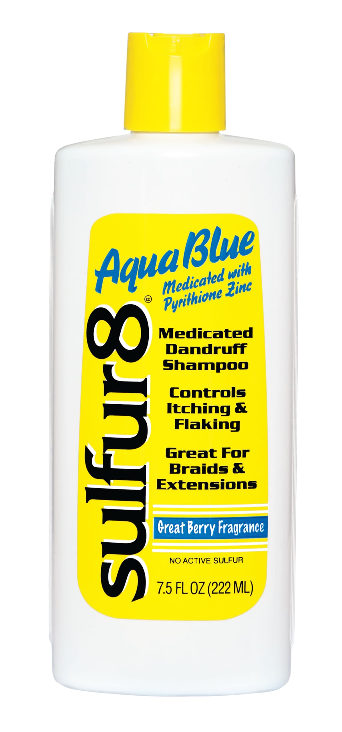 Shampoing Sulfur 8 – bouteille 7,5 oz, équilibre et hydratation du cuir chevelu.