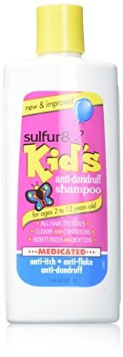 Shampooing Sulfur8 Kids, texture crème douce, cheveux faciles à démêler après lavage