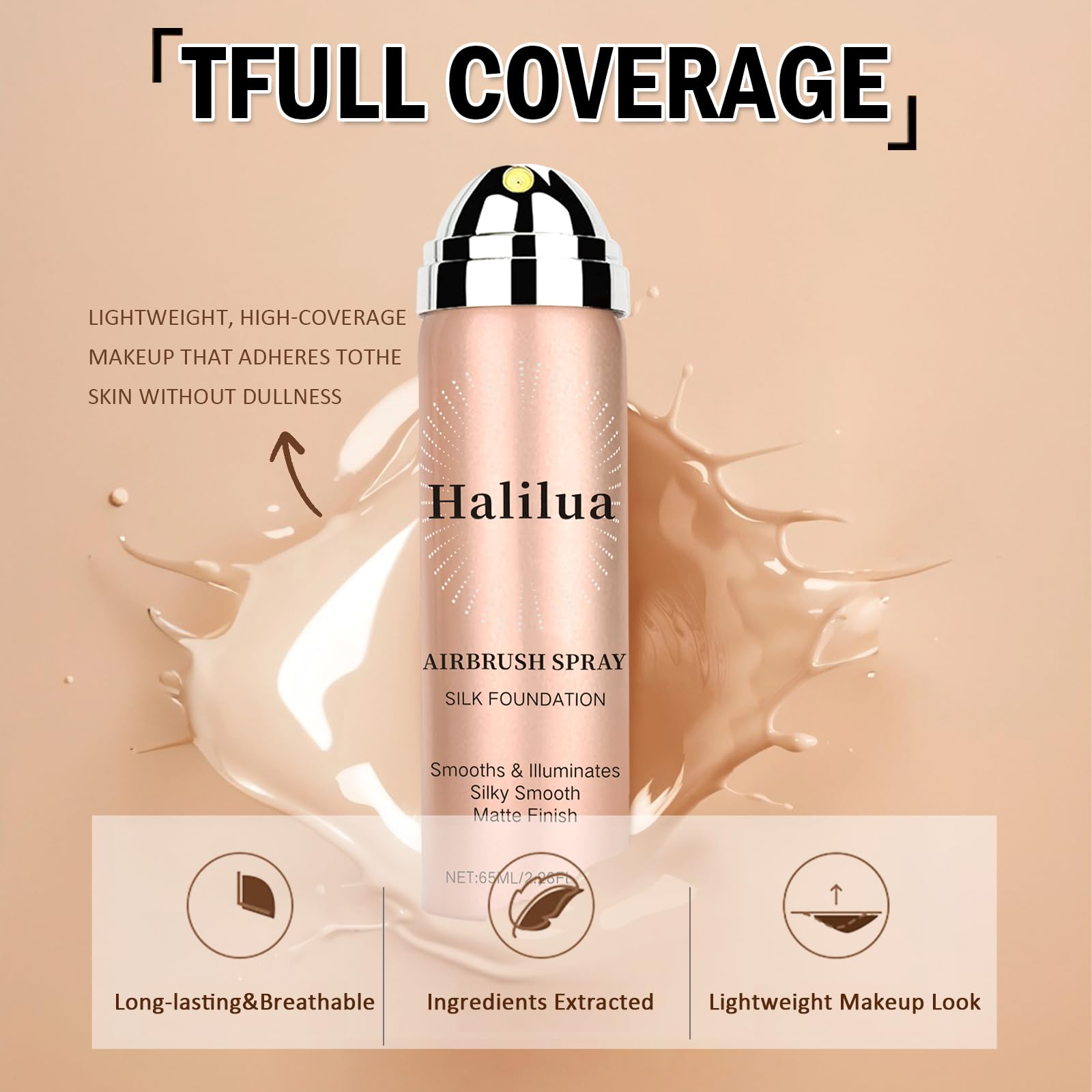 Sulily Maquillage Rapide par Spray – solution pratique pour maquillage en mouvement.