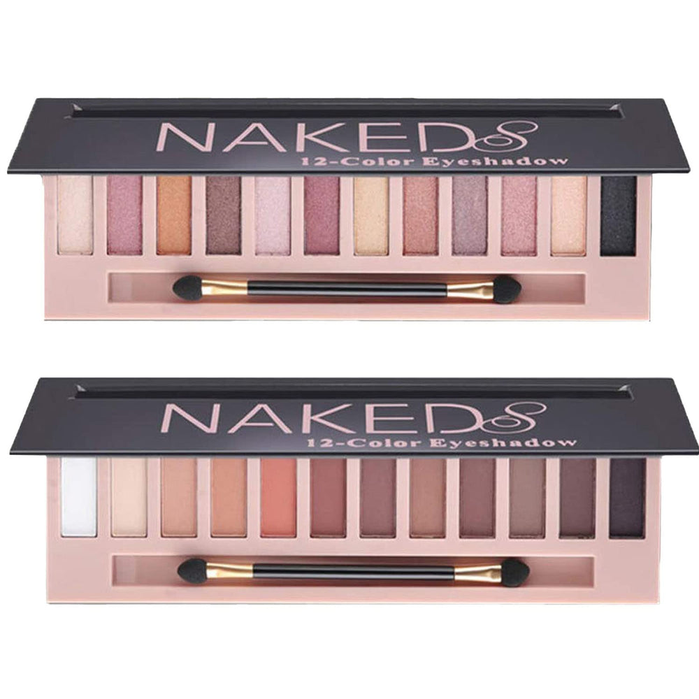 Palette Sulily avec 12 teintes naturelles, idéal pour des maquillages neutres.