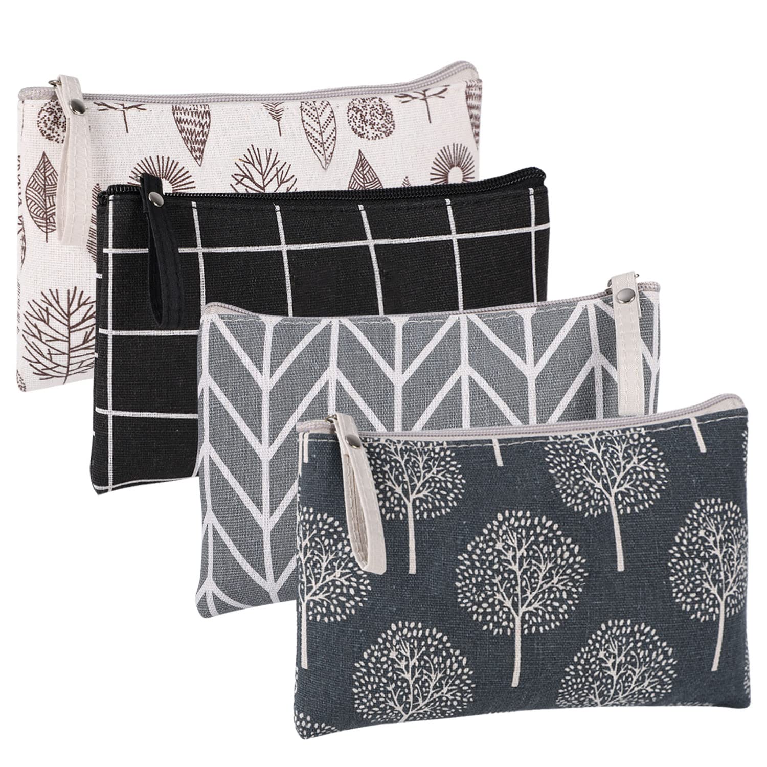 SUMAJU sac cosmétique toile, ensemble 4 pièces pour une organisation en voyage.