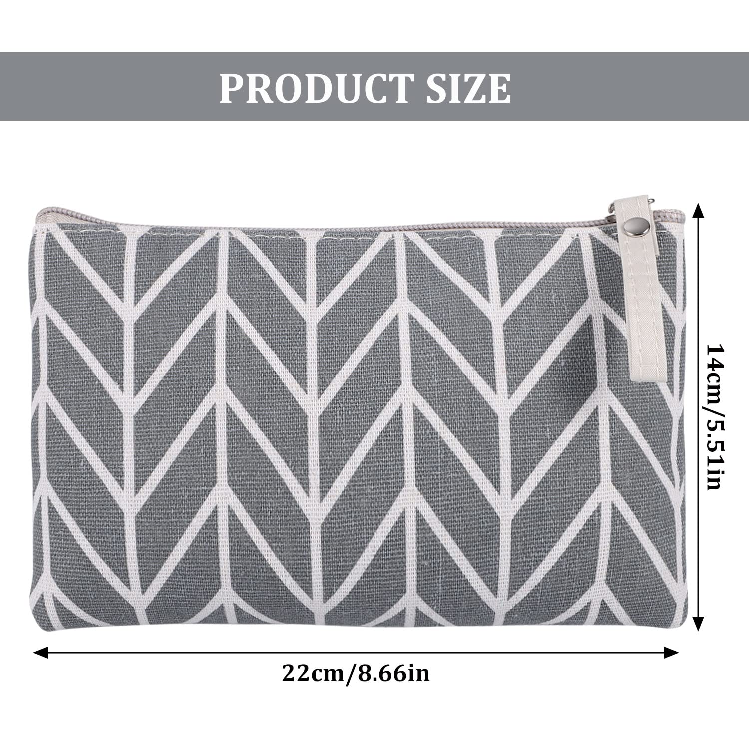 SUMAJU sac cosmétique toile, motifs variés pour un style tendance.