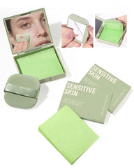SUMEITANG 300: boîte avec papier absorbant visage et miroir, utilisation pratique.