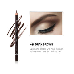 SUMEITANG crayon sourcils brun, 12 pièces, application précise pour combler zones clairsemées.