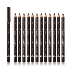 SUMEITANG crayon sourcils noir, 12 pièces, couleur naturelle et tenue longue durée.
