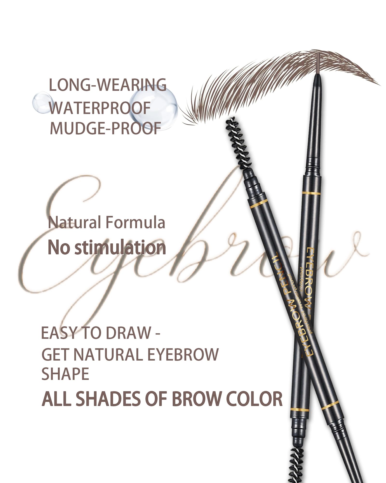 SUMEITANG rasoirs pro pour tailler et nettoyer les arêtes des sourcils.
