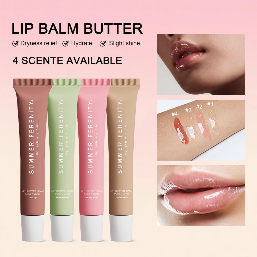 Application précise du baume lèvres Summer Ferenity avec embout inclinée