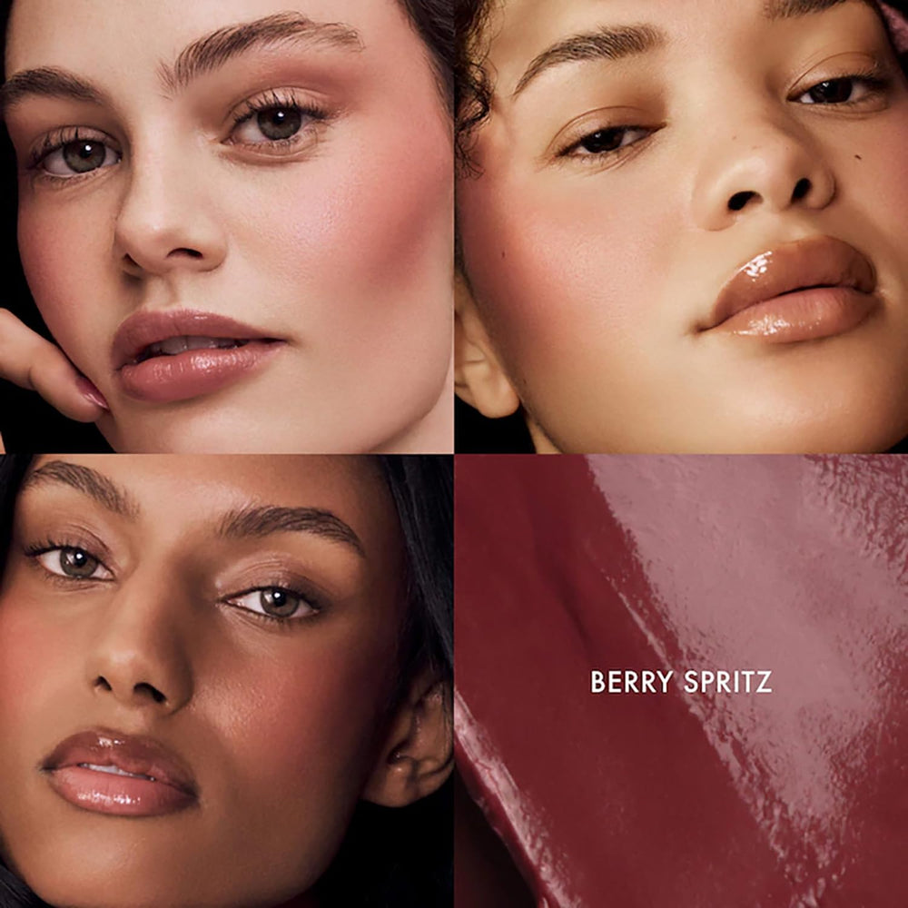 Summer Fridays Blush Butter Balm texture crème hydratante enrichie d'acide hyaluronique.