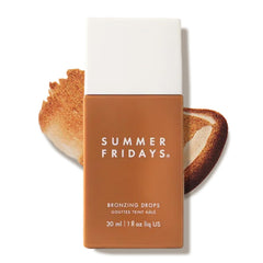 Summer Fridays Bronzing Drops: bouteille élégante, éclat naturel et hydratation légère.