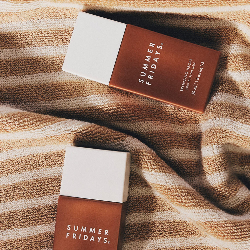 Summer Fridays Bronzing Drops: résultat progressif et hydratation lors de chaque routine.