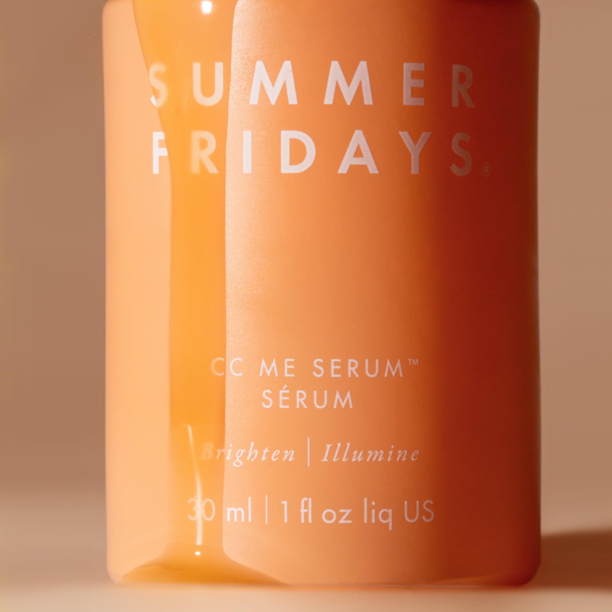 Summer Fridays CC Me Serum – ingrédients vitamine C et niacinamide.
