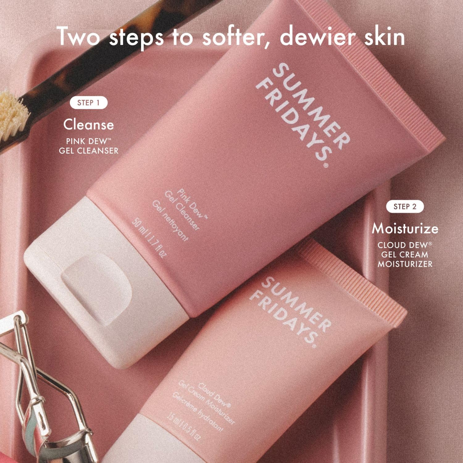 Summer Fridays Cloud Dew Gel Cream – acide hyaluronique pour une hydratation en profondeur