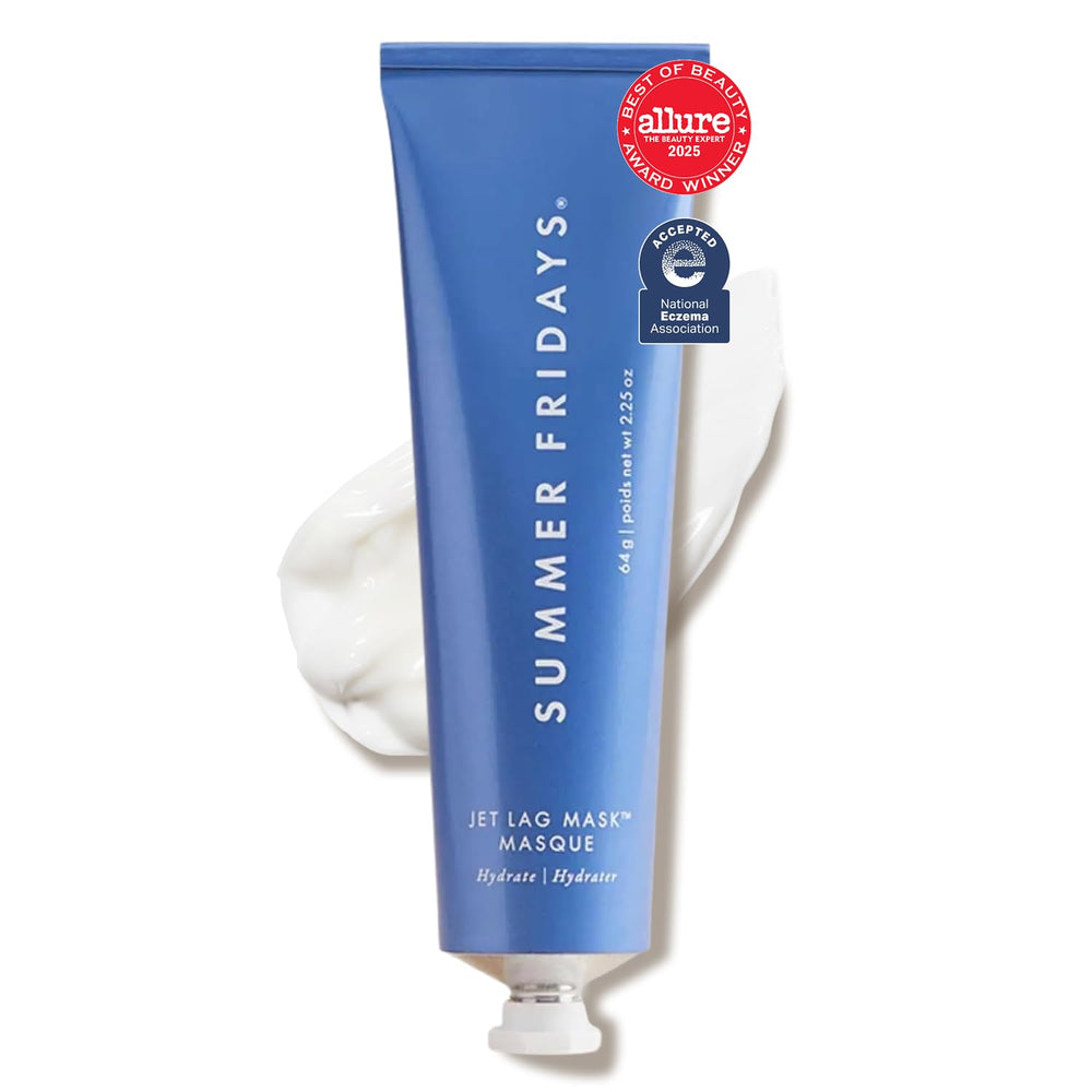 Jet Lag Mask Summer Fridays, hydratation visage, flacon pratique pour usage quotidien