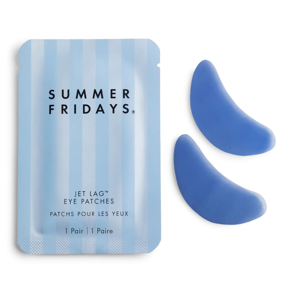 Patch hydrogel Summer Fridays Jet Lag pour hydrater et rafraîchir les yeux.