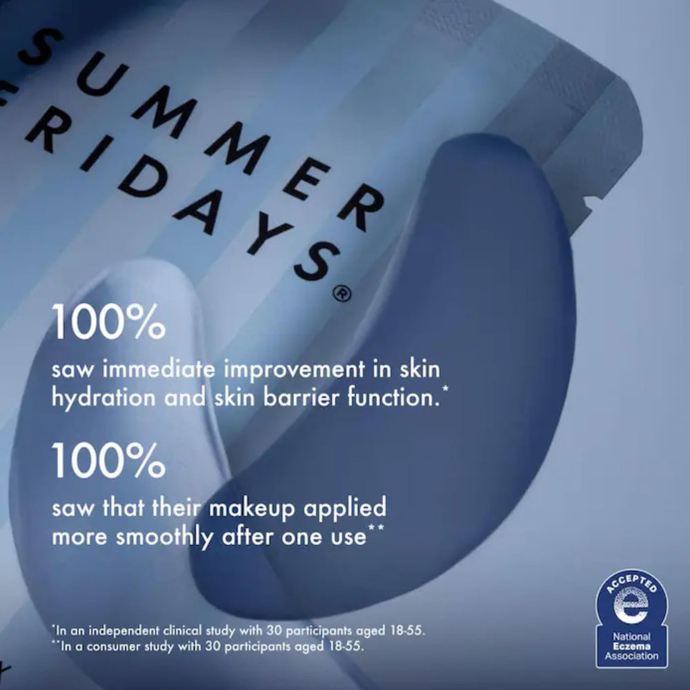 Boîte Summer Fridays Jet Lag patches, pratique pour voyages et routine beauté.