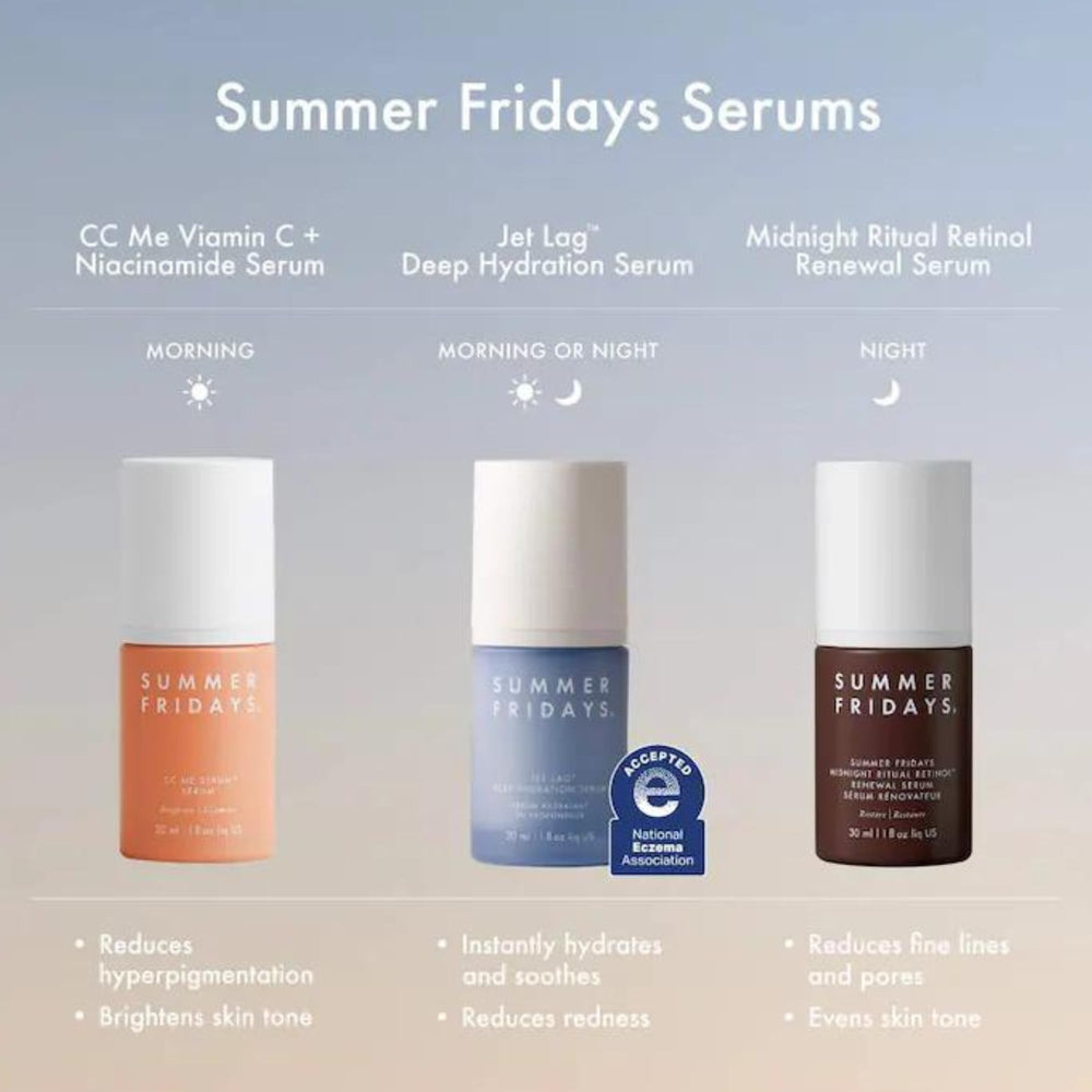 Application facile du Sérum Jet Lag dans la routine beauté quotidienne.