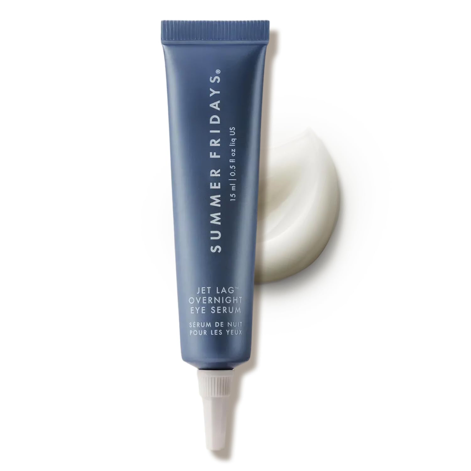 Sérum Yeux Jet Lag Nocturne flacon: hydratation durable pour le regard