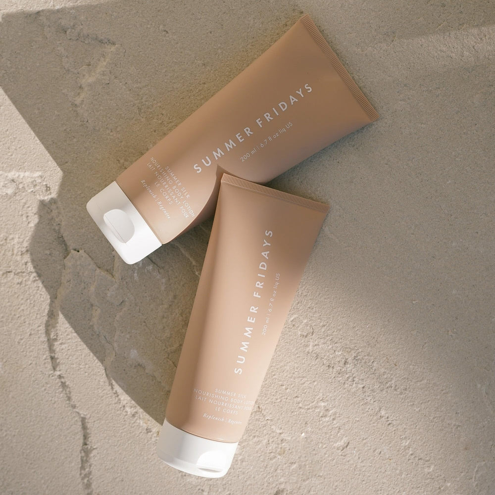 Utilisation après douche: sceller l'hydratation avec Summer Fridays