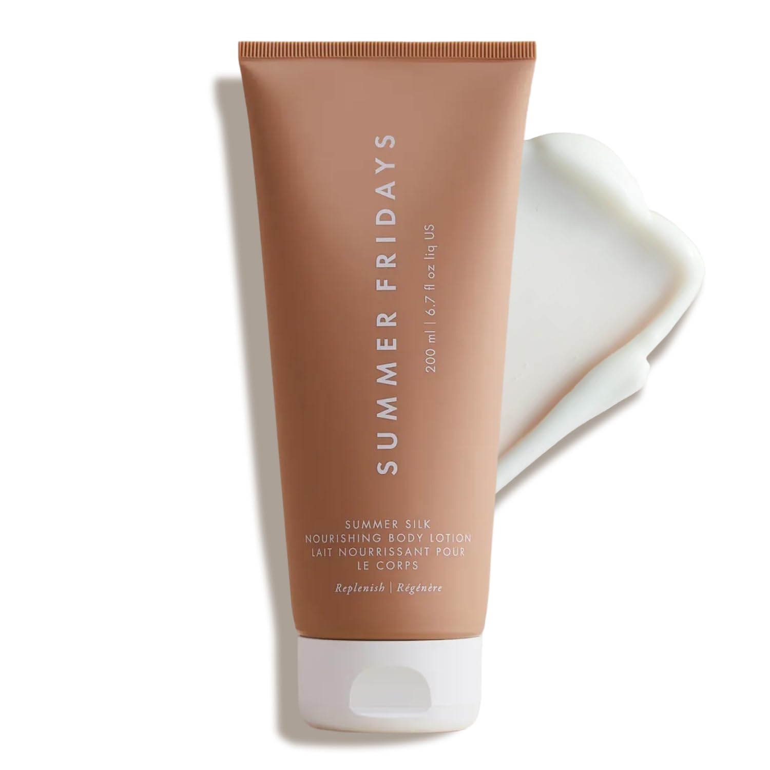 Lotion corps nourrissante Summer Fridays, texture soyeuse, hydratation durable et peau douce