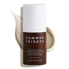 Sérum Summer Fridays Midnight Ritual en flacon, soin nocturne apaisant.
