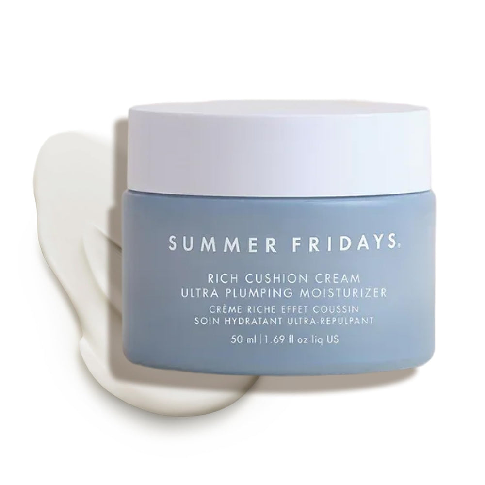 Summer Fridays Rich Cushion Face Cream – Bouteille prête à hydrater durablement la peau