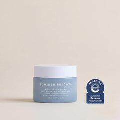 Summer Fridays Rich Cushion Face Cream – Crème visage riche pour massage et lissage du teint