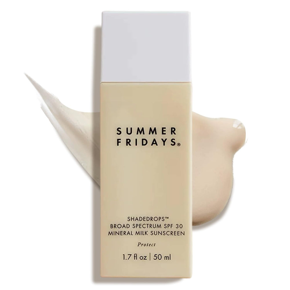 ShadeDrops de Summer Fridays: flacon minéral SPF30 prêt à l’application sur le visage
