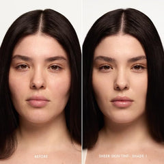 Summer Fridays Sheer Skin Tint – teinte 1 claire, sous-tons pêche neutre