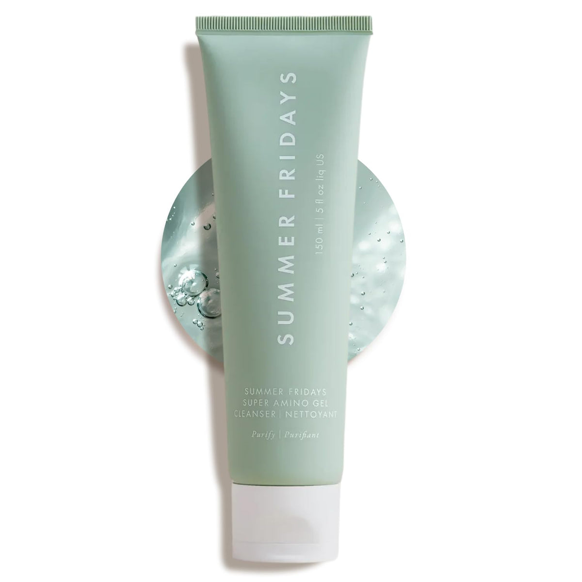 Summer Fridays Super Amino Gel Nettoyage Visage: purifie et hydrate en profondeur