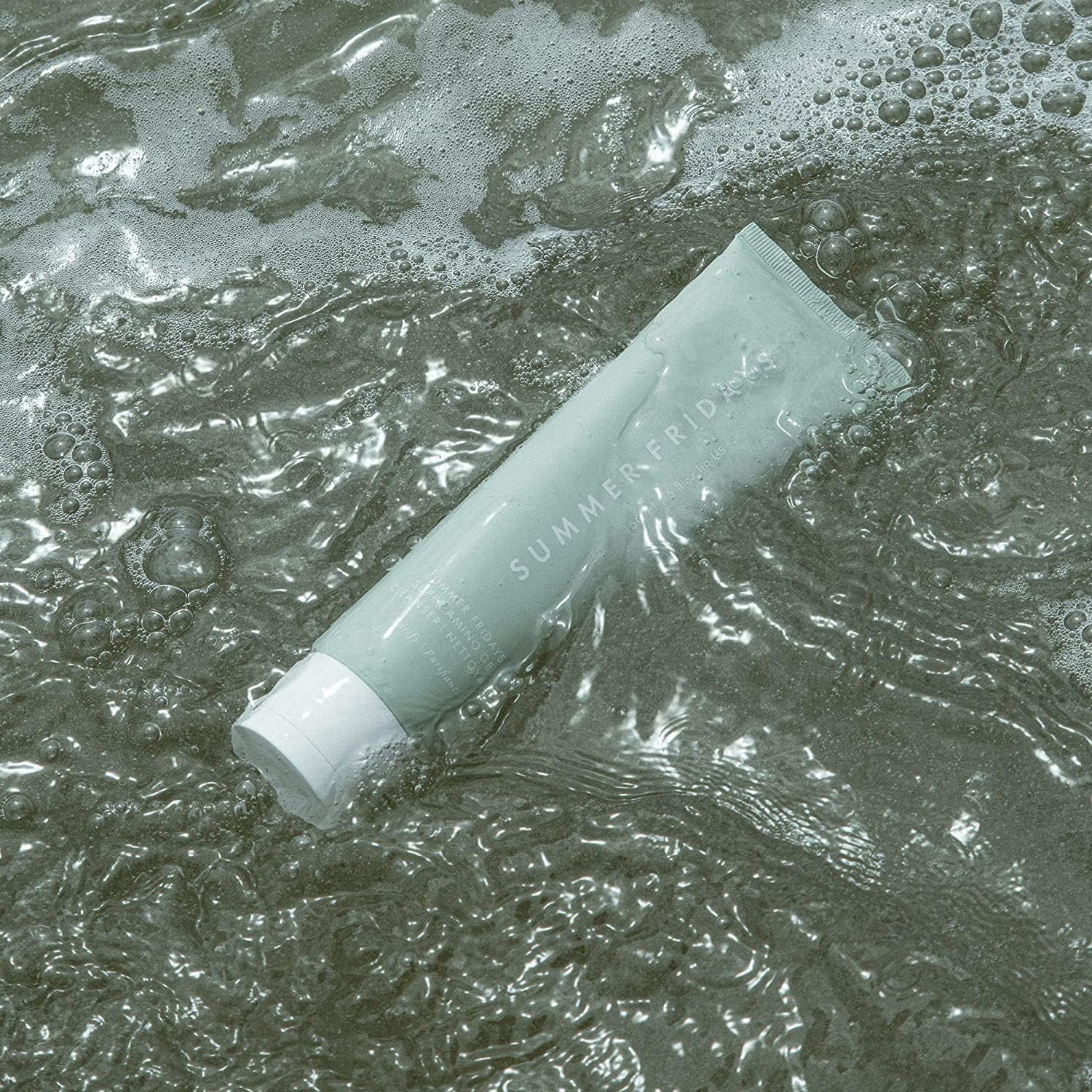Summer Fridays Super Amino Gel Sel Marins: minéraux apaisants pour un éclat naturel