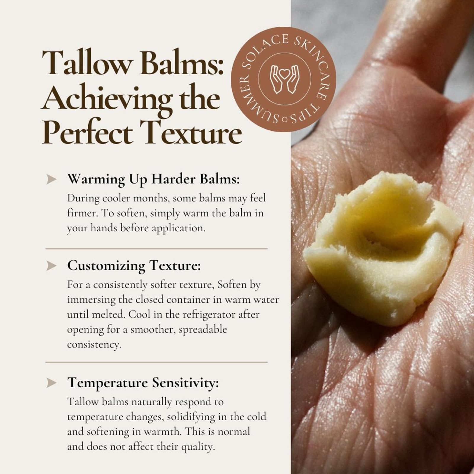 Summer Solace Application Douce – facilité d’application sans effort.