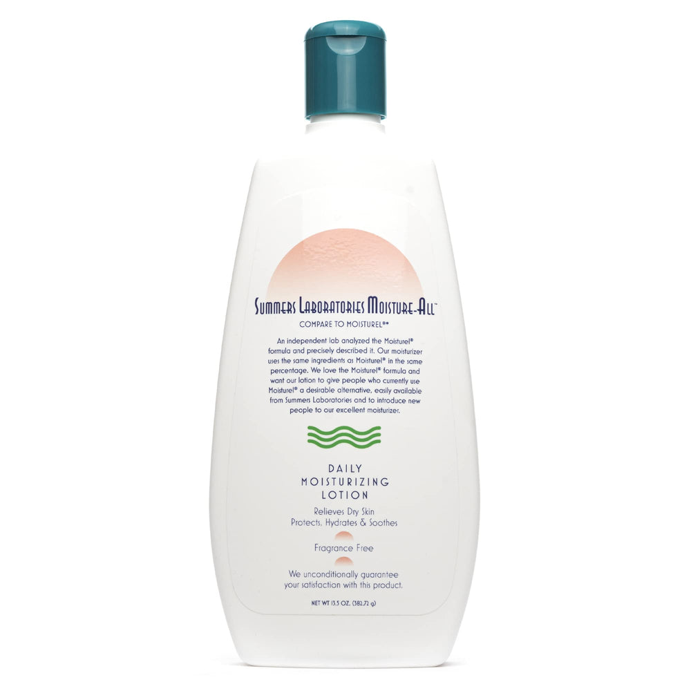 Moisture-All en flacon—hydratation quotidienne douce.