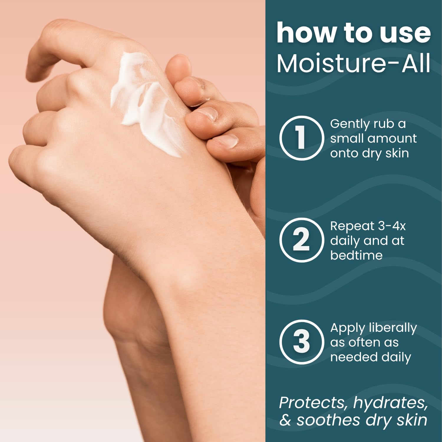 Emballage Moisture-All élégant sur étagère, prêt à l’emploi.