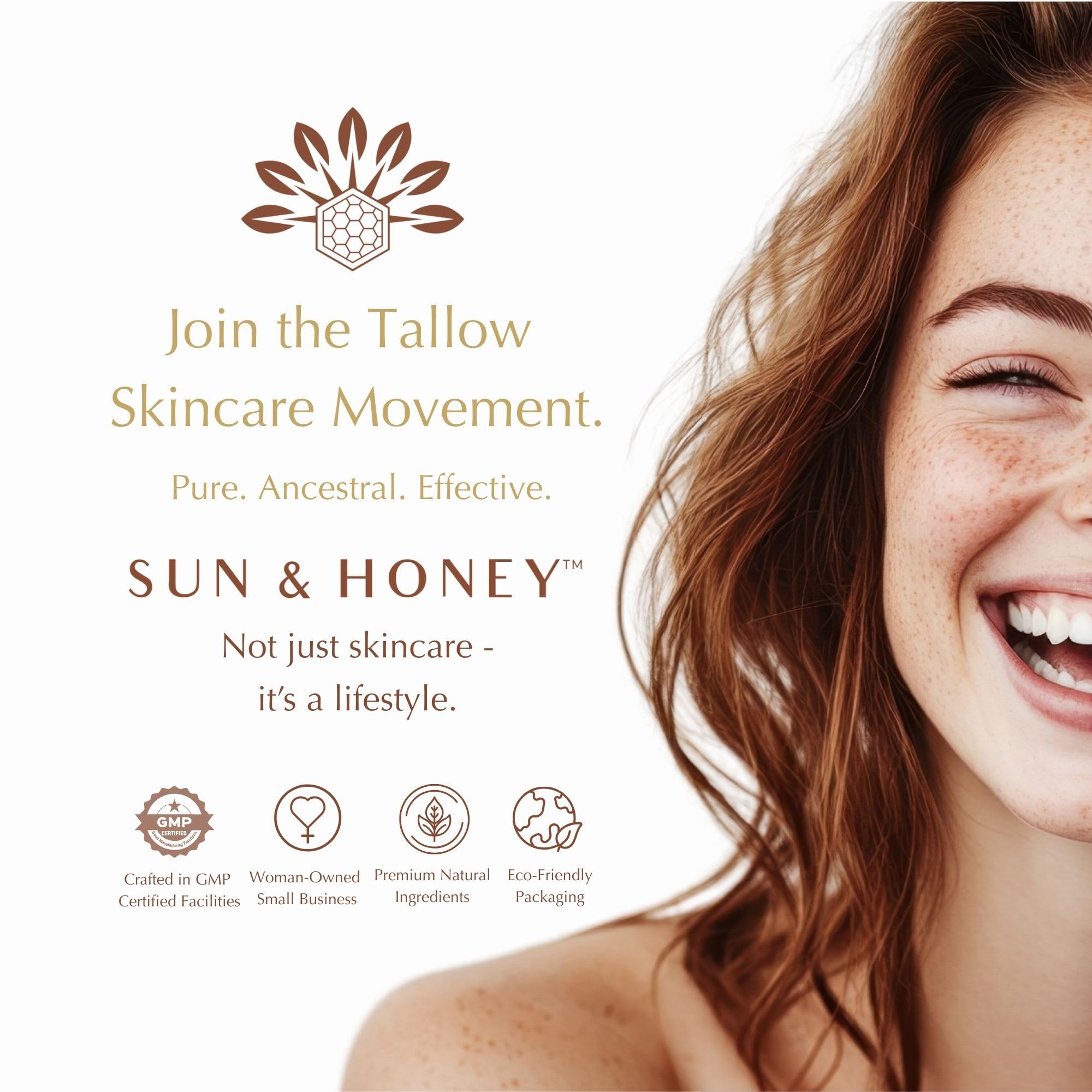 Sun and Honey Skincare – emballage luxueux, routine soin premium