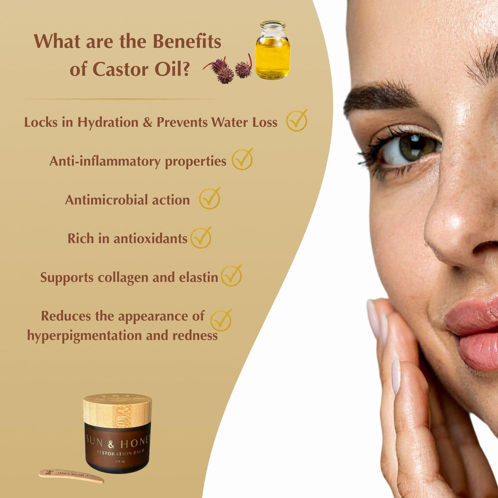 Sun and Honey Skincare – texture satinée sur peau, sensation douce et soyeuse