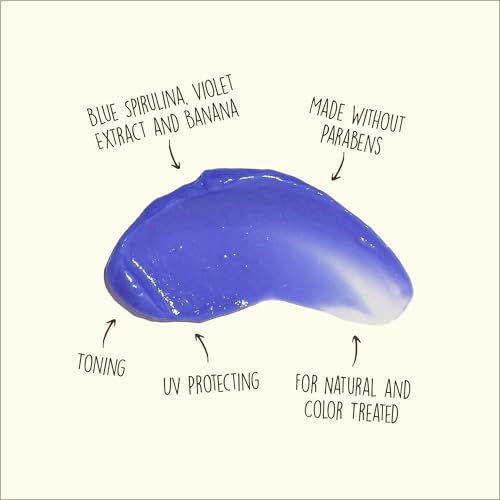 Sun Bum Blonde Purple – Crème appliquée sur les longueurs pour tonation lumineuse.