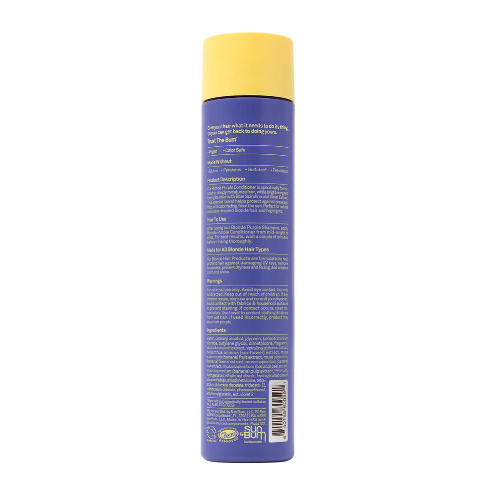 Sun Bum Blonde Purple – Routine pratique à la maison, sans sulfates ni parabènes.
