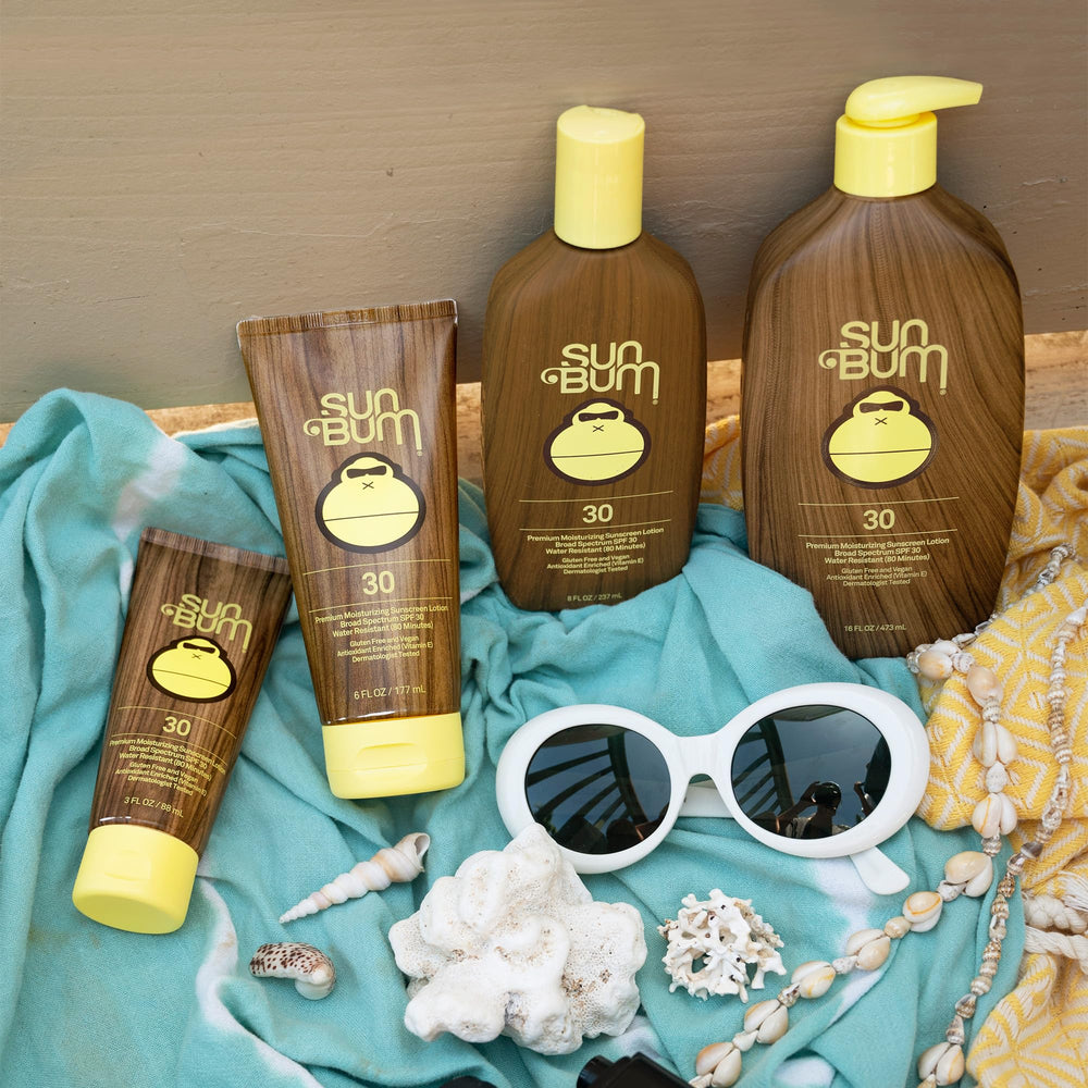 Sun Bum Original SPF 30 - sans filtres chimiques et conformité Hawaii 104 Act.