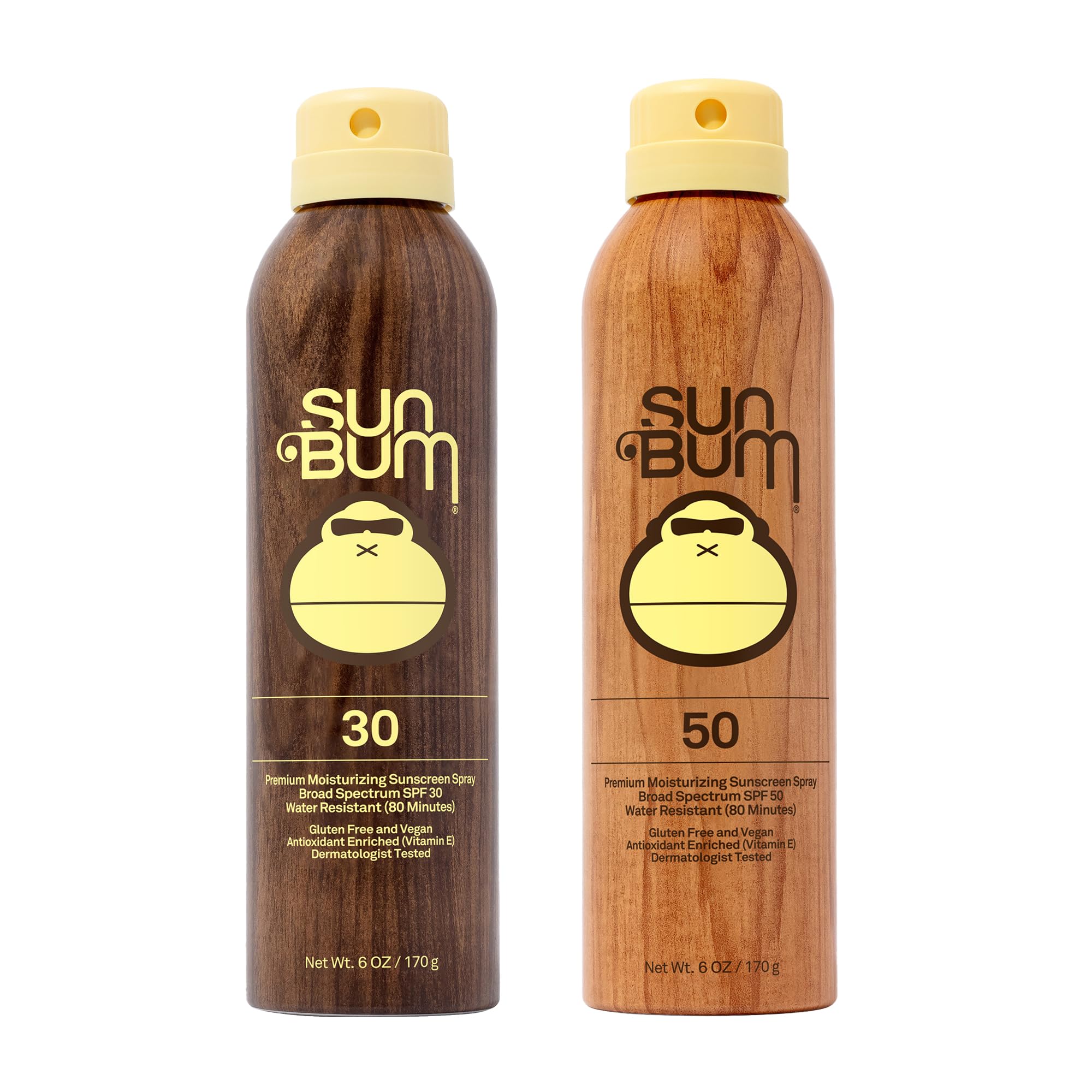 Sun Bum Original SPF30 spray : protection légère et hydratante.