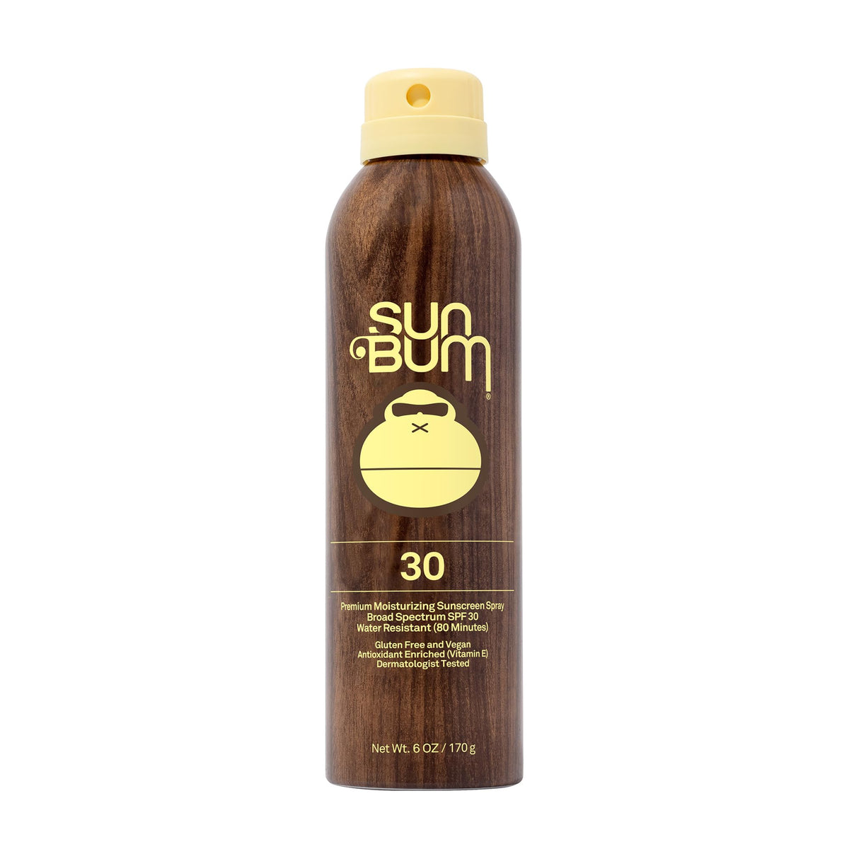 Sun Bum Original SPF 30 spray bouteille: protection UV et hydratation pour la peau.