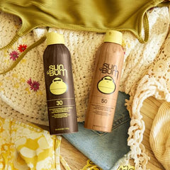 Sun Bum Original SPF30 visage : application rapide avant exposition.